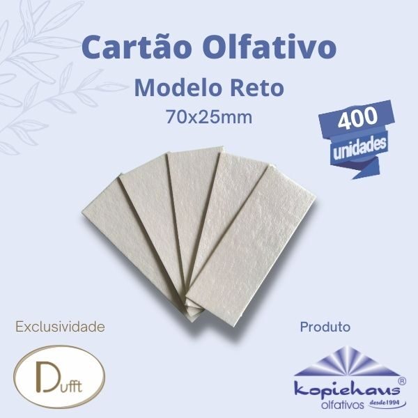 Cartão Olfativo Kopiehaus® 70x25mm (400 peças) - Imagem 3