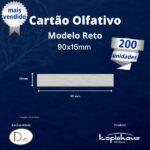 Cartão Olfativo Reta Kopiehaus® 90X15mm (200 peças)
