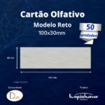 Cartão Olfativo Kopiehaus® 100x30mm (50 peças)