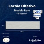 Cartão Olfativo Kopiehaus® 118x25mm (200 peças)