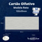 Cartão Olfativo Kopiehaus® 130x55mm PTO Alsace® (50 peças)