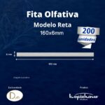 Fita Olfativa Reta Kopiehaus® 160x6mm PTO Alsace®(200 peças)