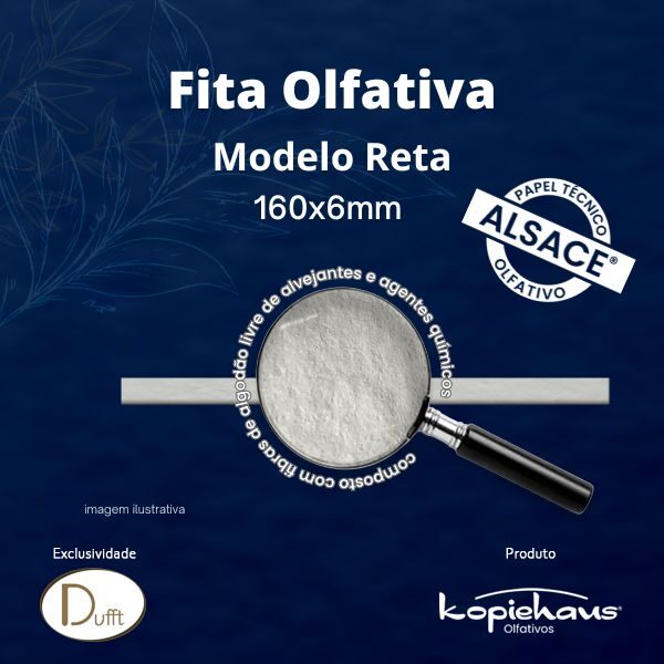Fita Olfativa Reta Kopiehaus® 160x6mm PTO Alsace®(200 peças) - Imagem 2